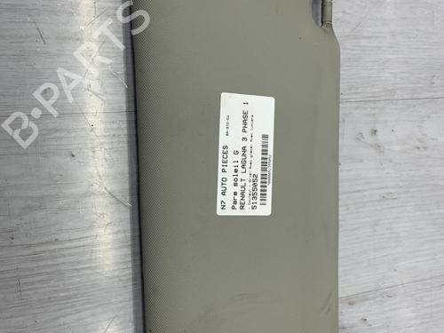 Left sun visor RENAULT LAGUNA III (BT0/1) 1.5 dCi (BT00, BT0A, BT0T, BT1J) | BP23700468I1 