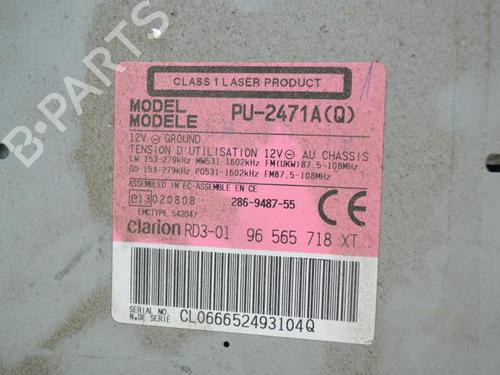 Used Radio Radio CITROËN C2 (JM_) 1.4 HDi (68 hp) 23687623 23687623