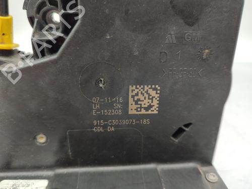Rear left lock OPEL ASTRA K (B16) 1.0 Turbo (68) | BP23677786C100 