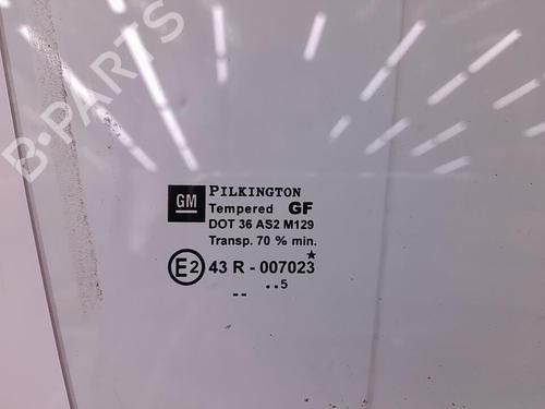 Front right door window OPEL ZAFIRA A MPV (T98) 2.0 DTI 16V (F75) | BP23707904C19 