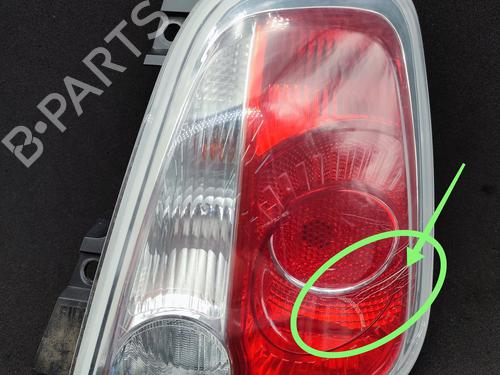 Used Right taillight FIAT 500 (312_) 1.3 D Multijet (312AXE1A) (95 hp) 23756771