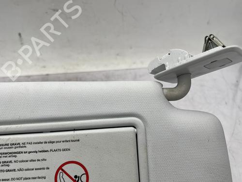 Right sun visor PEUGEOT 208 I (CA_, CC_) 1.6 HDi | BP29855456I2