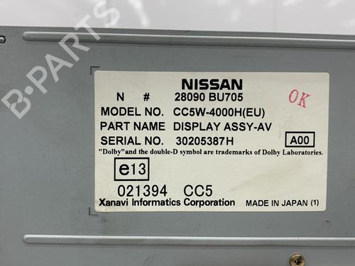 Display monitor NISSAN ALMERA TINO (V10) 2.2 dCi | BP23703653C48 