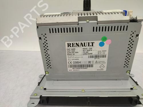 Radio RENAULT CLIO IV (BH_) 0.9 TCe 90 (BHNF, BHMA, BHMH, BHJK, BHJR) | BP25600340E6 