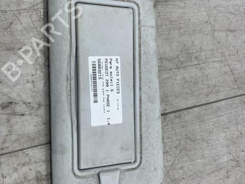 Left sun visor PEUGEOT 208 I (CA_, CC_) 1.4 HDi | BP23703617I1 