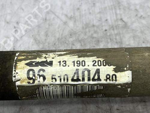 Right front driveshaft PEUGEOT 207 (WA_, WC_) 1.4 16V | BP23696075M39 