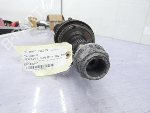 Right front driveshaft MERCEDES-BENZ M-CLASS (W163) ML 270 CDI (163.113) | BP23687989M39 