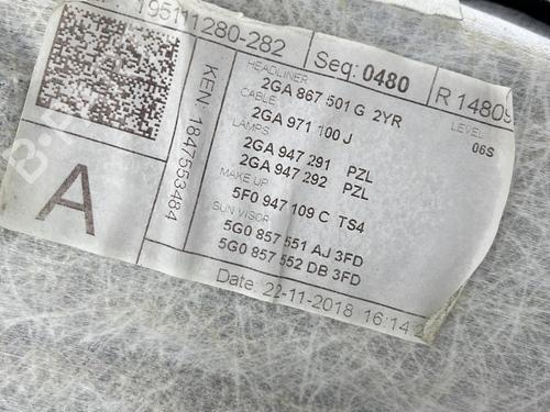 Used Interior roof Interior roof VW T-ROC (A11, D11) 2.0 TDI 4motion (150 hp) 30730994 30730994