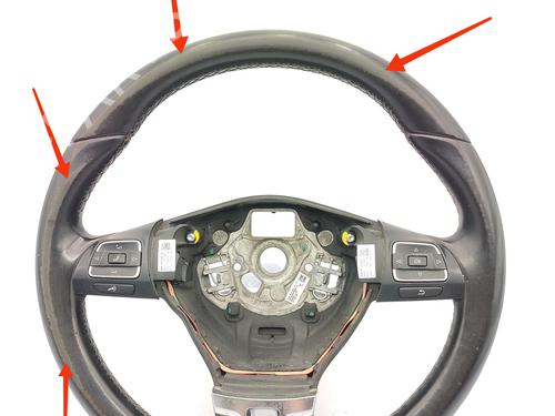 Steering wheel VW GOLF VI (5K1) 2.0 TDI | BP23757777C49  - Image 8