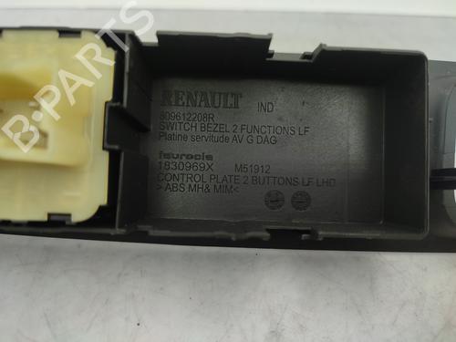Left front window switch RENAULT CLIO IV (BH_) 0.9 TCe 90 (BHNF, BHMA, BHMH, BHJK, BHJR) | BP25600356I27 