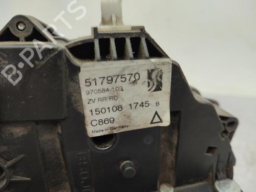 Used Rear right lock FIAT GRANDE PUNTO (199_) 1.3 D Multijet (75 hp) 23718630