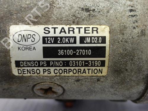 Starter HYUNDAI TUCSON (JM) 2.0 CRDi All-wheel Drive | BP23710551M8 