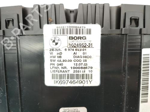 Used Instrument cluster Instrument cluster BMW 1 (E87) 120 d (163 hp) 23749866 23749866