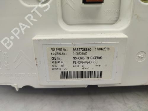 Instrument cluster PEUGEOT 308 SW II (LC_, LJ_, LR_, LX_, L4_) 1.5 BlueHDi 130 | BP25046932C47 