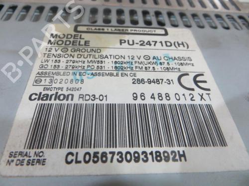 Used Radio Radio PEUGEOT 807 (EB_) 2.2 HDi (128 hp) 23679267 23679267