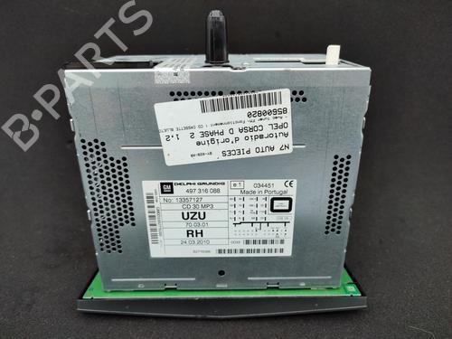 Radio OPEL CORSA D (S07) 1.3 CDTI (L08, L68) | BP23751960E6 