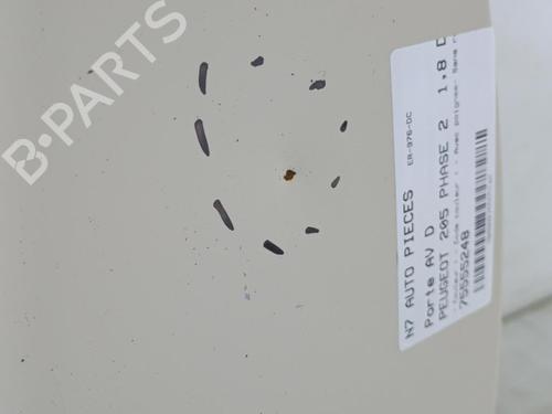 Right front door PEUGEOT 205 II (20A/C) 1.7 Diesel | BP23738453C3