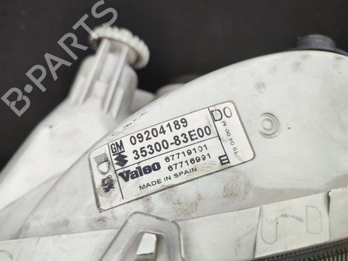 Left headlight OPEL AGILA A (H00) 1.0 12V (F68) | BP23688067C28 - Image 9