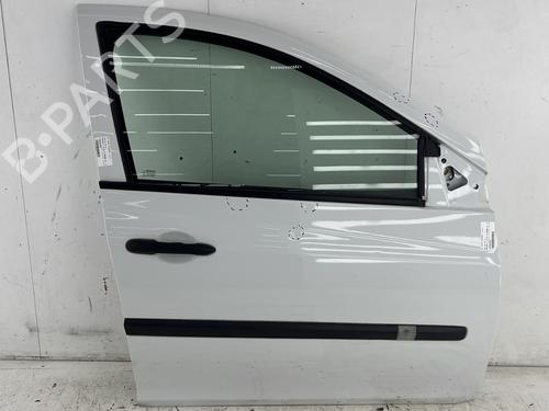 Used Right front door RENAULT CLIO III (BR0/1, CR0/1) 1.2 16V Hi-Flex (BR1U, CR1U) (75 hp) 25866549