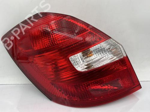 Used Left taillight SKODA FABIA II (542) 1.2 (60 hp) 23758689