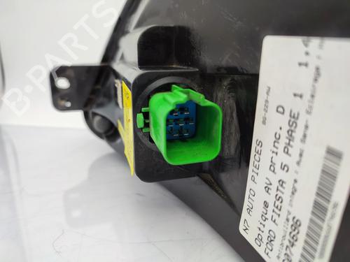 Right headlight FORD FIESTA V (JH_, JD_) 1.4 TDCi | BP23712531C29 