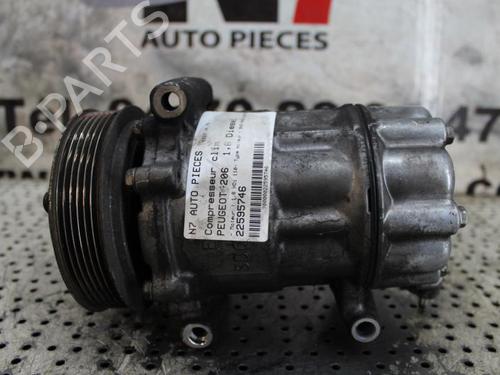 Used AC compressor AC compressor PEUGEOT 206 Hatchback (2A/C) 1.6 HDi 110 (109 hp) 23686432 23686432