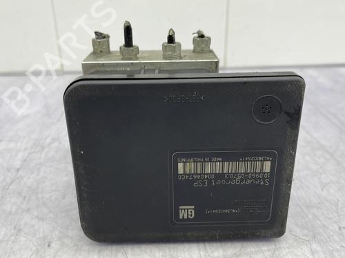 Used ABS pump ABS pump OPEL ZAFIRA / ZAFIRA FAMILY B (A05) 1.9 CDTI (M75) (120 hp) 23675091 23675091