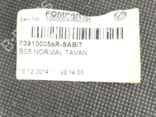 Used Interior roof Interior roof RENAULT CLIO IV (BH_) 1.5 dCi 90 (90 hp) 23732977 23732977