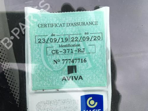 Left sun visor RENAULT MEGANE III Hatchback (BZ0/1_, B3_) 1.5 dCi (BZ0C) | BP23693672I1  - Image 24