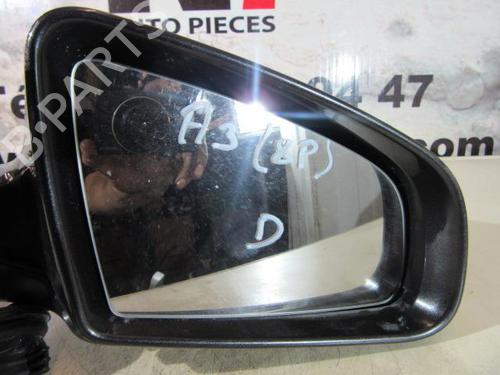 Right mirror AUDI A3 (8P1) 2.0 TDI 16V | BP23670402C27 