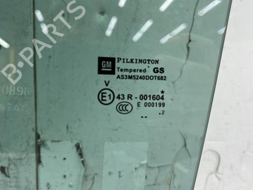 Used Rear left door window Rear left door window OPEL ZAFIRA / ZAFIRA FAMILY B (A05) 1.7 CDTI (M75) (110 hp) 31281263 31281263