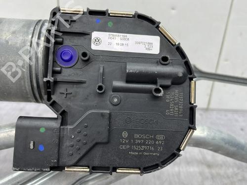 Front wiper motor VW TOURAN (5T1) 1.6 TDI | BP23757866M29 