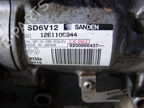 Used AC compressor AC compressor RENAULT CLIO III Grandtour (KR0/1_) 1.5 dCi (KR0F) (86 hp) 23690384 23690384