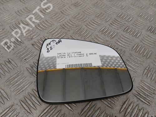 Used Right mirror glass DACIA LOGAN MCV (KS_) 1.5 dCi (KS04) (88 hp) 32066902