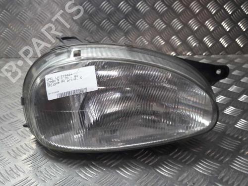 Used Right headlight Right headlight OPEL COMBO Box Body/MPV (71_) 1.7 D (60 hp) 23656154 23656154