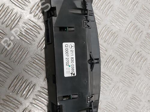 Climate control MERCEDES-BENZ E-CLASS (W211) E 270 CDI (211.016) | BP29529266I5 