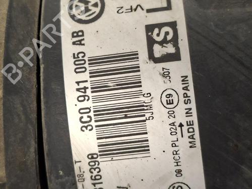 Left headlight VW PASSAT B6 (3C2) 1.9 TDI | BP36762287C28 - Image 3