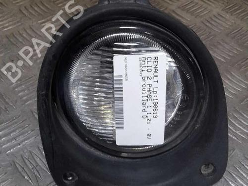 Used Right front fog light Right front fog light RENAULT CLIO II (BB_, CB_) 1.2 (BB0A, BB0F, BB10, BB1K, BB28, BB2D, BB2H, CB0A,... (58 hp) 23657452 23657452