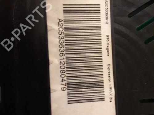 Instrument cluster RENAULT MEGANE III Hatchback (BZ0/1_, B3_) 1.5 dCi | BP23715700C47 