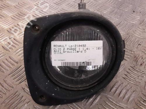 Used Right front fog light RENAULT CLIO II (BB_, CB_) 1.4 16V (B/CB0P, BB13) (98 hp) 23656445