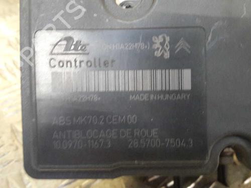 Used ABS pump ABS pump CITROËN C3 Picasso (SH_) 1.6 HDI 90 (92 hp) 23718241 23718241