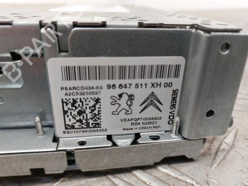 Radio PEUGEOT 308 I (4A_, 4C_) 1.6 HDi | BP23745416E6 
