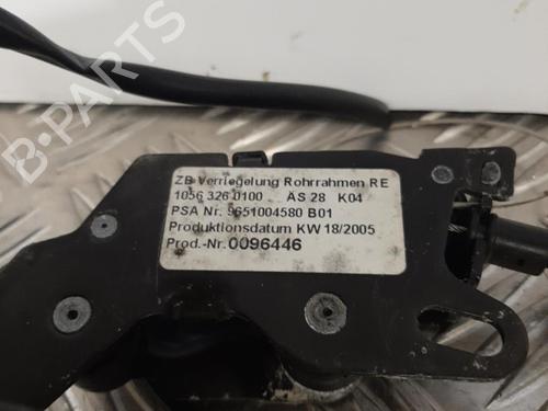 Bakluke lås PEUGEOT 307 CC (3B) 2.0 16V (140 hp) 24852277