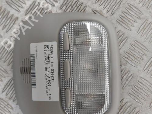 Interior roof light PEUGEOT 407 (6D_) 2.0 HDi 135 (6DRHRH, 6DRHRE, 6DRHRG, 6DRHRJ) | BP23744641I8 