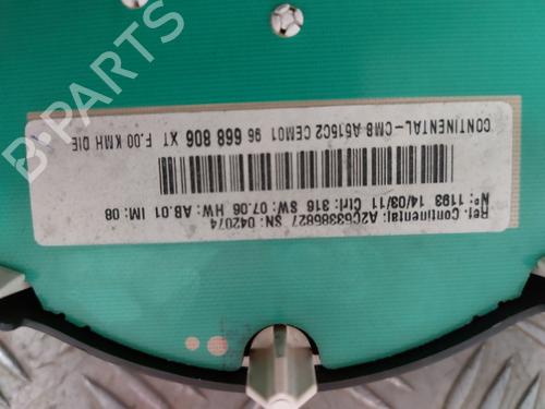 Instrument cluster CITROËN C3 II (SC_) 1.4 HDi 70 (SC8HZC, SC8HR0, SC8HP4) | BP23745530C47 - Image 4