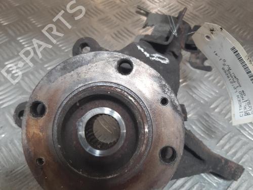 Used Left front steering knuckle Left front steering knuckle CITROËN BERLINGO / BERLINGO FIRST MPV (MF_, GJK_, GFK_) 1.4 i (MFKFX, MFKFW, GJKFWB, GJKFWC, GFKFWC) (75 hp) 23655912 23655912