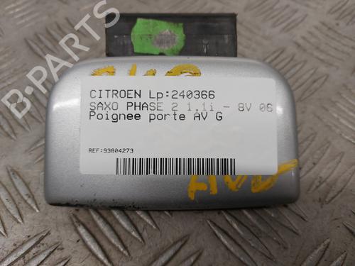 Used Front left exterior door handle CITROËN SAXO (S0, S1) 1.1 X, SX (60 hp) 23747379