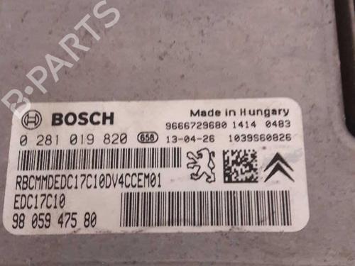 Electronic module PEUGEOT 208 I (CA_, CC_) 1.4 HDi | BP23725034M83 