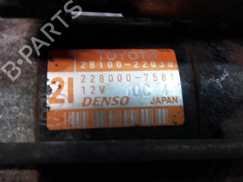Used Starter Starter TOYOTA COROLLA Verso (_E12_) 1.6 VVT-i (ZZE121_, ZZE121R) (110 hp) 23716286 23716286