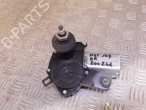 Used Rear wiper motor PEUGEOT 107 (PM_, PN_) 1.0 (68 hp) 23714368
